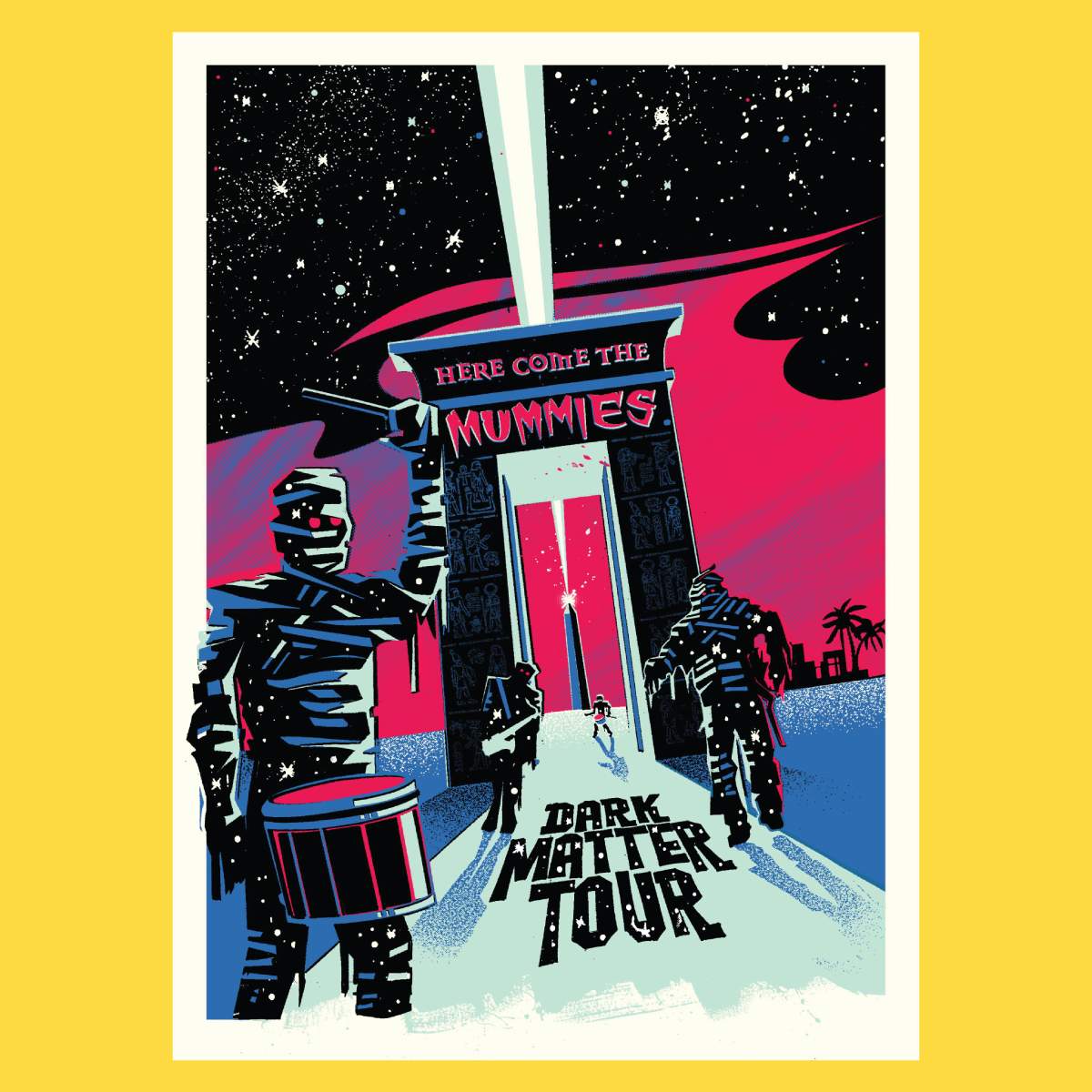 HCTM Dark Matter Tour Poster Contour Creative